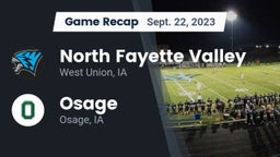 Recap: North Fayette Valley vs. Osage  2023