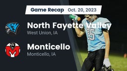 Recap: North Fayette Valley vs. Monticello  2023