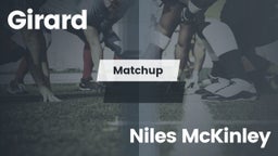 Matchup: Girard vs. Niles McKinley  2016