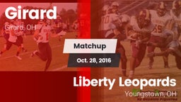 Matchup: Girard vs. Liberty Leopards 2016