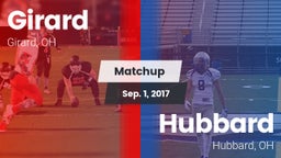 Matchup: Girard vs. Hubbard  2017