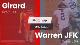 Matchup: Girard vs. Warren JFK 2017