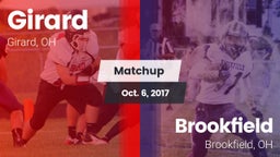 Matchup: Girard vs. Brookfield  2017