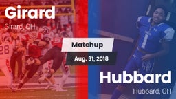 Matchup: Girard vs. Hubbard  2018