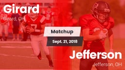 Matchup: Girard vs. Jefferson  2018