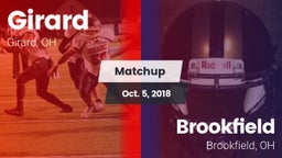Matchup: Girard vs. Brookfield  2018