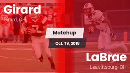 Matchup: Girard vs. LaBrae  2018