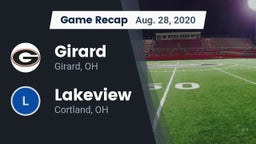 Recap: Girard  vs. Lakeview  2020