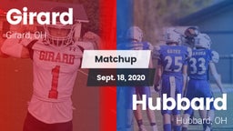 Matchup: Girard vs. Hubbard  2020