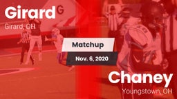 Matchup: Girard vs. Chaney  2020
