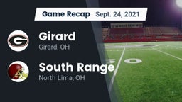 Recap: Girard  vs. South Range 2021