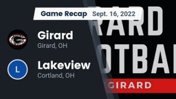 Recap: Girard  vs. Lakeview  2022