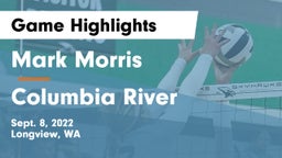 Mark Morris  vs Columbia River  Game Highlights - Sept. 8, 2022