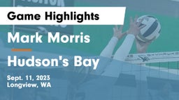 Mark Morris  vs Hudson's Bay  Game Highlights - Sept. 11, 2023