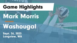 Mark Morris  vs Washougal  Game Highlights - Sept. 26, 2023