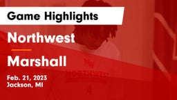 Northwest  vs Marshall  Game Highlights - Feb. 21, 2023