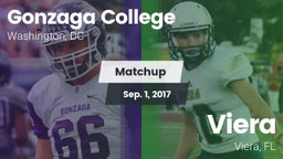 Matchup: Gonzaga  vs. Viera  2017