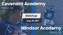 Matchup: Covenant Academy vs. Windsor Academy  2017