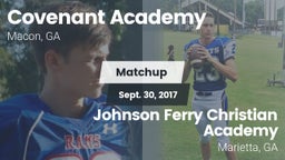 Matchup: Covenant Academy vs. Johnson Ferry Christian Academy 2017