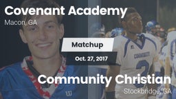Matchup: Covenant Academy vs. Community Christian  2017