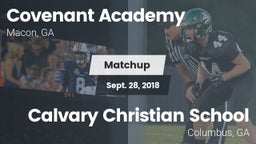 Matchup: Covenant Academy vs. Calvary Christian School 2018