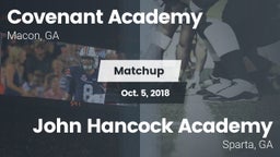 Matchup: Covenant Academy vs. John Hancock Academy  2018