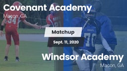 Matchup: Covenant Academy vs. Windsor Academy  2020