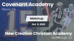 Matchup: Covenant Academy vs. New Creation Christian Academy 2020