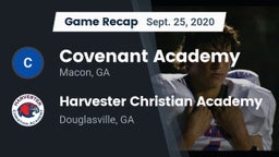 Recap: Covenant Academy  vs. Harvester Christian Academy  2020