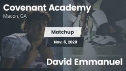 Matchup: Covenant Academy vs. David Emmanuel 2020