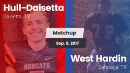 Matchup: Hull-Daisetta vs. West Hardin  2017