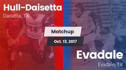 Matchup: Hull-Daisetta vs. Evadale  2017