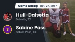 Recap: Hull-Daisetta  vs. Sabine Pass  2017