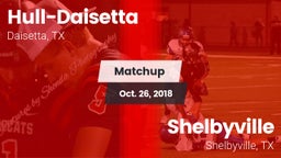 Matchup: Hull-Daisetta vs. Shelbyville  2018