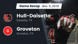 Recap: Hull-Daisetta  vs. Groveton  2018