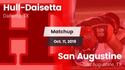 Matchup: Hull-Daisetta vs. San Augustine  2019