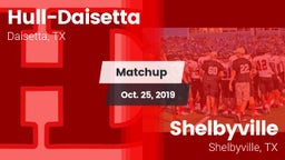 Matchup: Hull-Daisetta vs. Shelbyville  2019