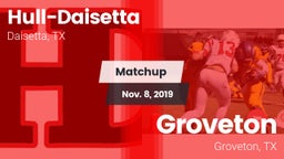 Matchup: Hull-Daisetta vs. Groveton  2019