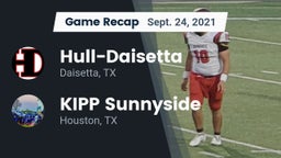 Recap: Hull-Daisetta  vs. KIPP Sunnyside  2021