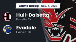 Recap: Hull-Daisetta  vs. Evadale  2022