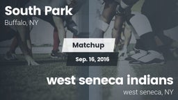 Matchup: South Park vs. west seneca indians 2016