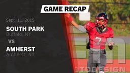 Recap: South Park  vs. Amherst  2015