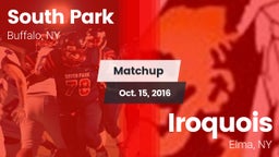 Matchup: South Park vs. Iroquois  2016