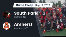 Recap: South Park  vs. Amherst  2017