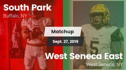 Matchup: South Park vs. West Seneca East  2019