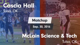 Matchup: Cascia Hall vs. McLain Science & Tech  2016