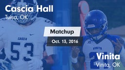 Matchup: Cascia Hall vs. Vinita  2016