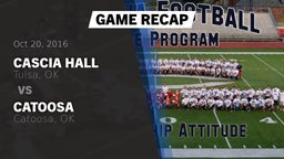 Recap: Cascia Hall  vs. Catoosa  2016