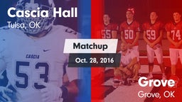 Matchup: Cascia Hall vs. Grove  2016