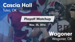 Matchup: Cascia Hall vs. Wagoner  2016